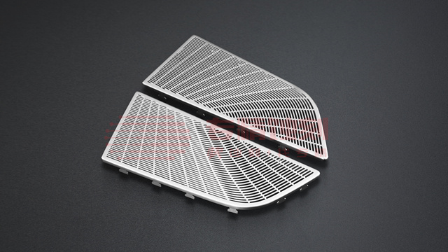 铝合金材质汽车喇叭网可以做哪些表面处理